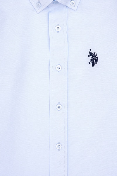 Рубашка хлопковая для мальчиков - G083SZ0040E_METOKIDS25K Сорочка муж. детс. (VR003, 9_10)