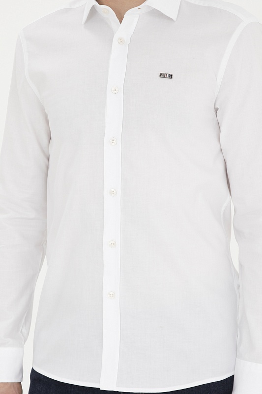 Рубашка классическая приталенная - G081SZ0040CEDROP024Y Сорочка муж. (VR013, 2XL)