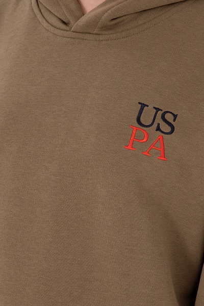 Худи с надписью - G082GL0820RC_GREEN Толстовка жен. (VR027, XL)