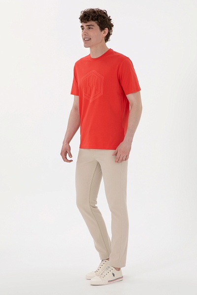 Футболка с принтом - G081SZ0110GASTON Футболка муж. (VR213, XL)