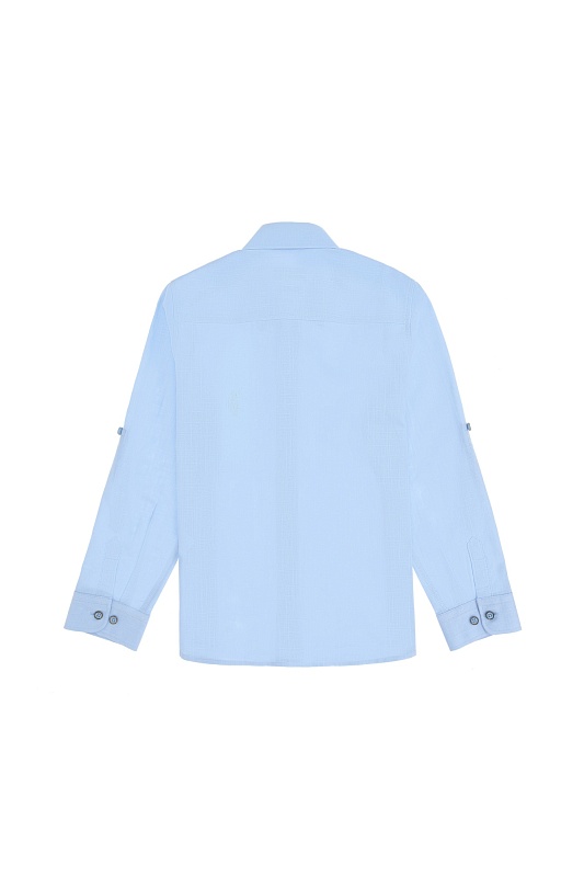 Рубашка из хлопка для мальчиков - G083SZ0040ENZOKIDS025Y Сорочка муж. детс. (VR003, 4_5)