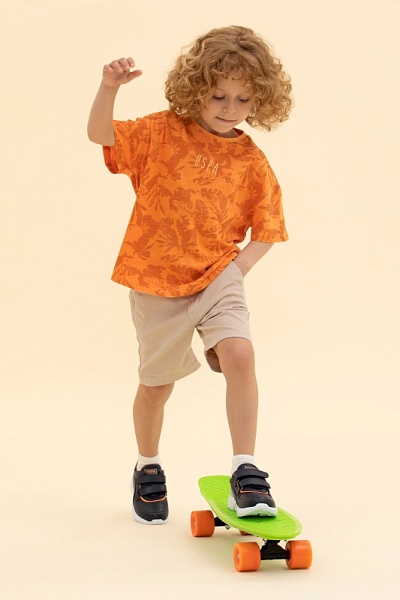 Футболка из хлопка с принтом - G083SZ0110ALTAMURAKIDS Футболка муж. детс. (VR051, 8_9)