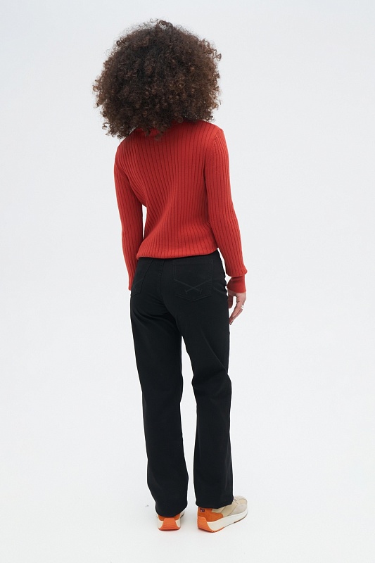 Брюки прямые из хлопка - G082SZ0780ONTAN Брюки жен. (VR046, 42)