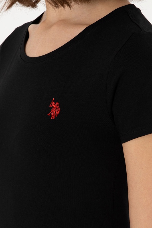 Футболка из хлопка с логотипом - G082SZ0110TO25 Футболка жен. (VR046, M)