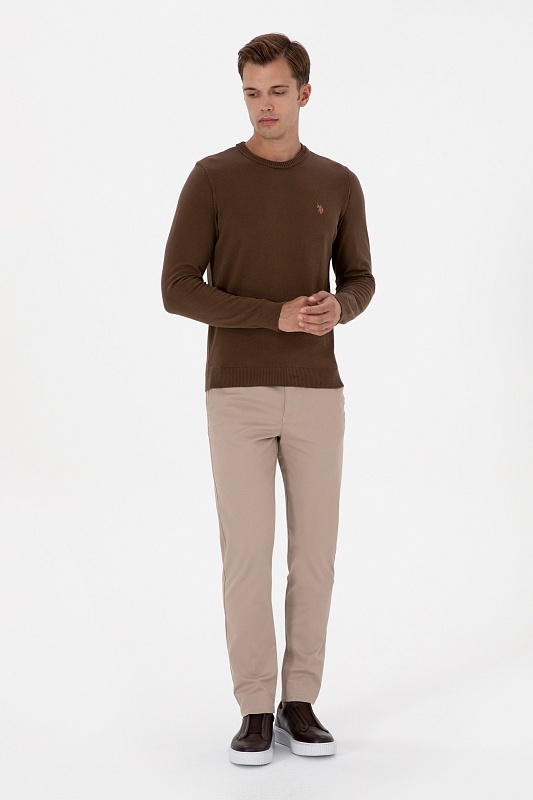 Брюки чинос зауженные - G081SZ0780LUIS25K Брюки муж. (VR088, 33, 34)