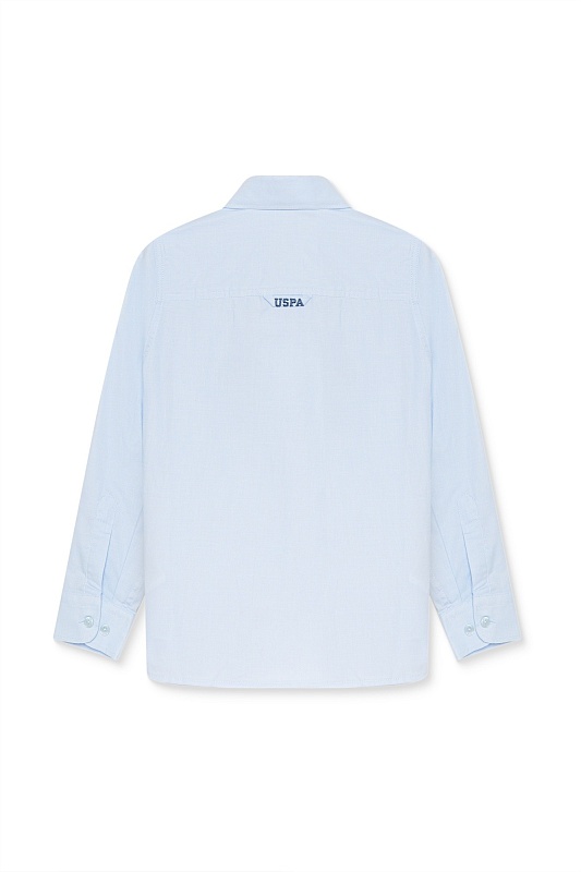 Рубашка из хлопка прямая для мальчиков - G083SZ0040CEDROKIDS Сорочка муж. детс. (VR003, 7_8)