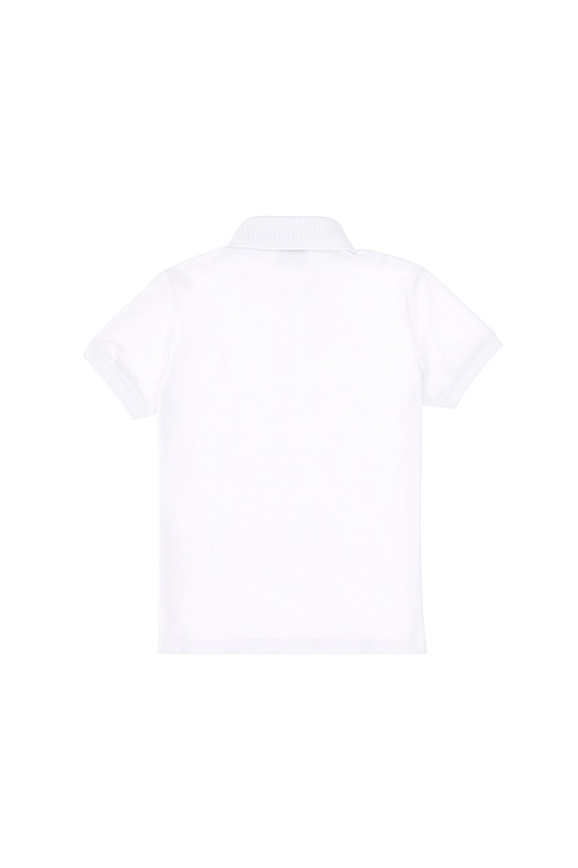 Футболка-поло из хлопка c принтом на планке для девочек - G084SZ0110TP01_IY025 Футболка жен. детс. (VR013, 3_4)