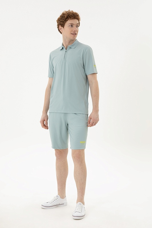 Шорты спортивные на кулиске - G081SZ0OS0ONDUR Брюки спорт. муж. (VR048, XS)