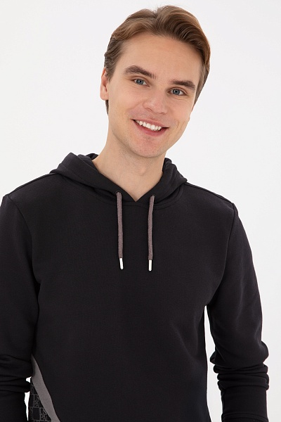 Худи с принтом - G081SZ0820E_SYLAS Толстовка муж. (VR046, XL)