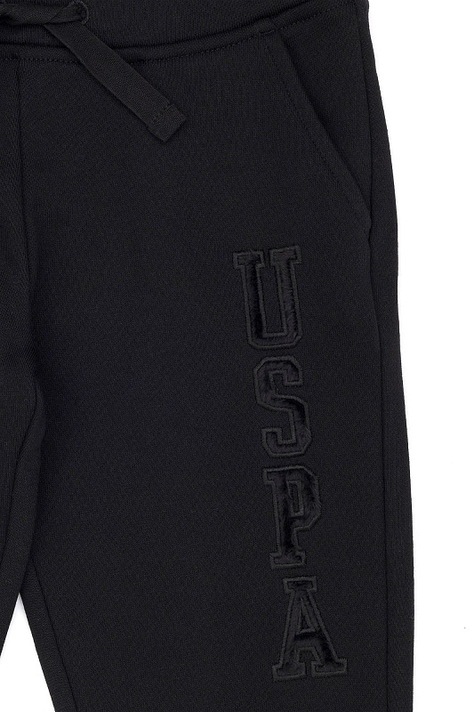 Спортивные брюки с вышивкой для девочек - G084SZ0OP0RT01-SK023 Брюки спорт. жен. детс. (VR046, 4_5)