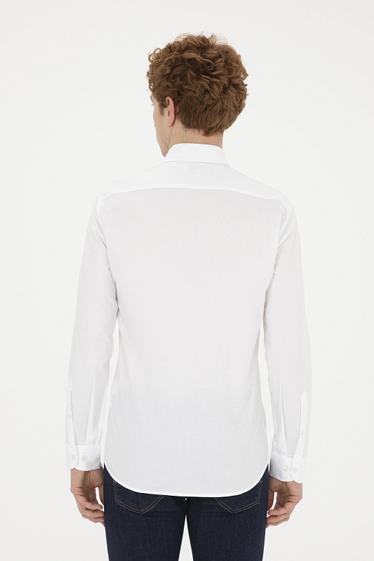 Рубашка классическая приталенная - G081SZ0040CEDROP024Y Сорочка муж. (VR013, 2XL)