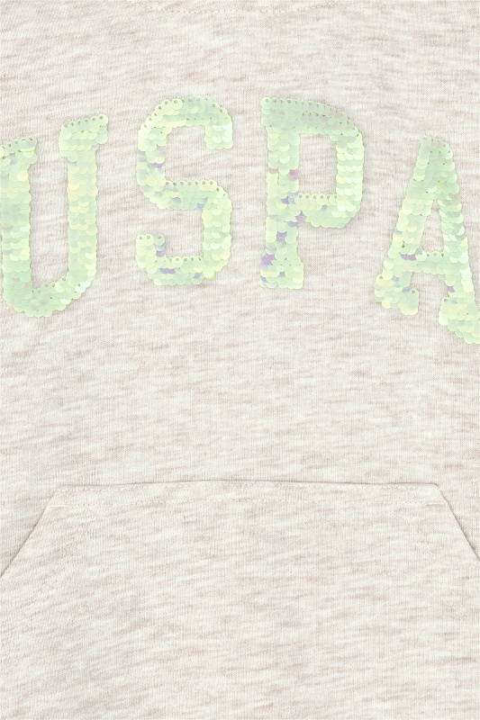 Худи с надписью из пайеток для девочек - G084SZ0820GIZMOKIDS-SK023 Толстовка жен. детс. (VR156, 5_6)