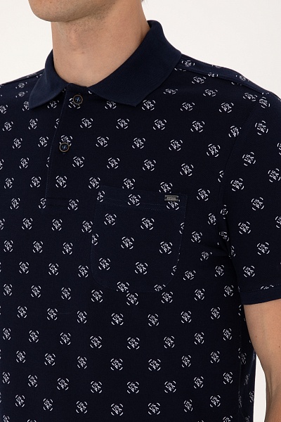 Футболка-поло из хлопка - G081SZ0110FOMS Футболка муж. (VR033, XL)