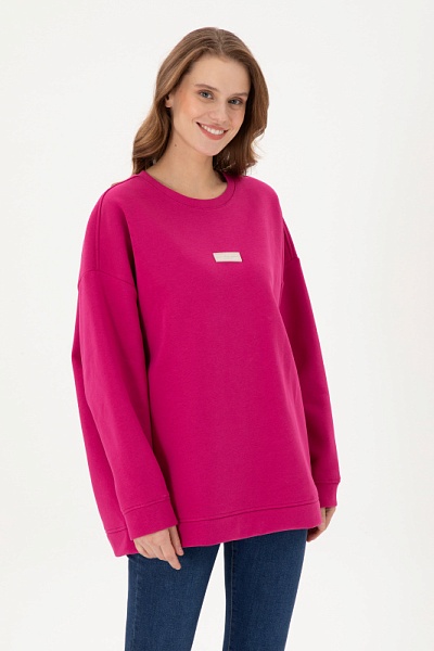 Свитшот оверсайз - G082SZ0820RASEY Толстовка жен. (VR023, M)