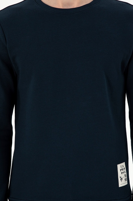 Свитшот с декоративной нашивкой - G081SZ0820ZELO_E Толстовка муж. (VR033, XS)