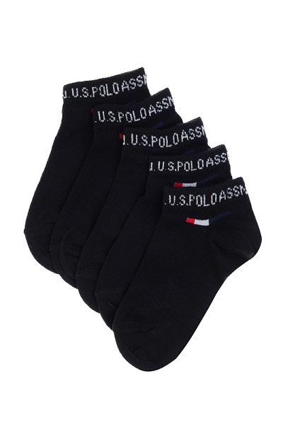 Носки хлопковые короткие, 5 пар - A083SZ013P02EC02_IY25 Носки муж. детс. (VR046, 5X)