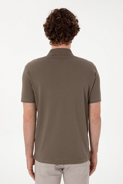 Футболка-поло базовая - G081GL0110GTP04IY025 Футболка муж. (VR052, XS)