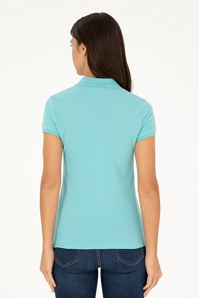 Футболка-поло хлопковая - G082SZ0110TP0124-CLR Футболка жен. (VR090, S)
