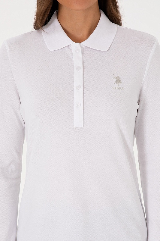 Поло с длинным рукавом из хлопка - G082SZ0820TPG_SK025 Толстовка жен. (VR013, 2XL)