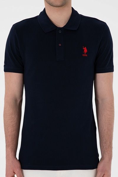 Футболка-поло из хлопка с логотипом - G081SZ0110TP04IY025 Футболка муж. (VR100, XS)