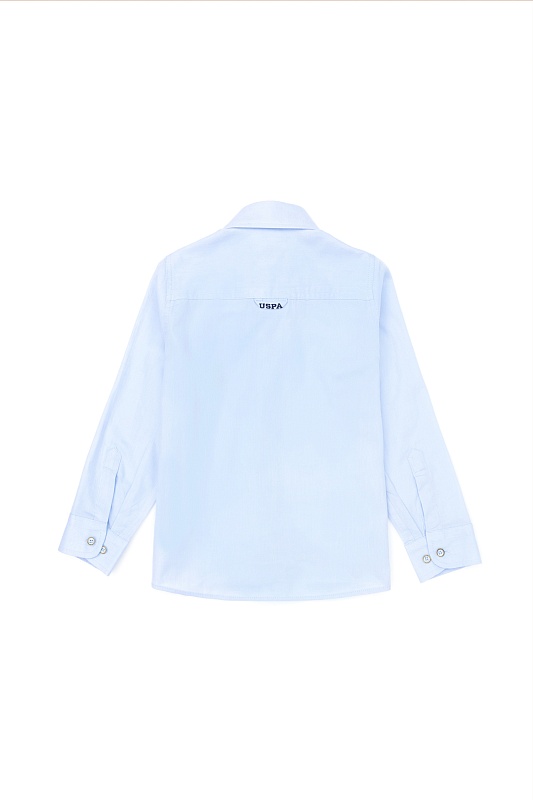 Рубашка из хлопка прямая для мальчиков - G083SZ0040CEDCOLORKIDS024K Сорочка муж. детс. (VR003, 3_4)