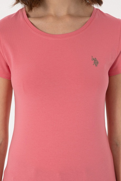 Футболка из хлопка с логотипом - G082SZ0110TO25 Футболка жен. (VR167, XL)