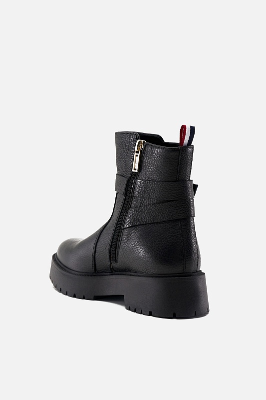 Ботинки кожаные на молнии - S082SZ0330K23UYSAR Обувь жен. (VR046, 38)