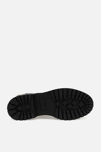 Ботинки кожаные на шнурках и молнии - S082SZ0330K23DEPLOR Обувь жен. (VR046, 40)