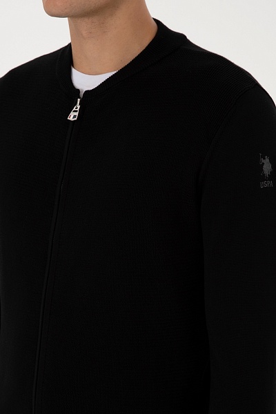 Кардиган на молнии из хлопка - G081SZ0TH0BOMBER_BSK25 Кардиган муж. (VR046, XL)