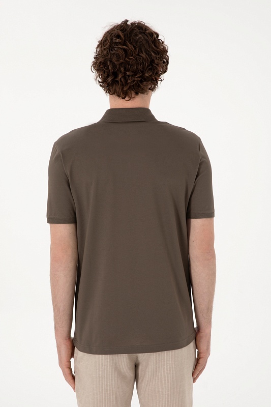 Футболка-поло из хлопка - G081SZ0110PASTIY025 Футболка муж. (VR052, XL)