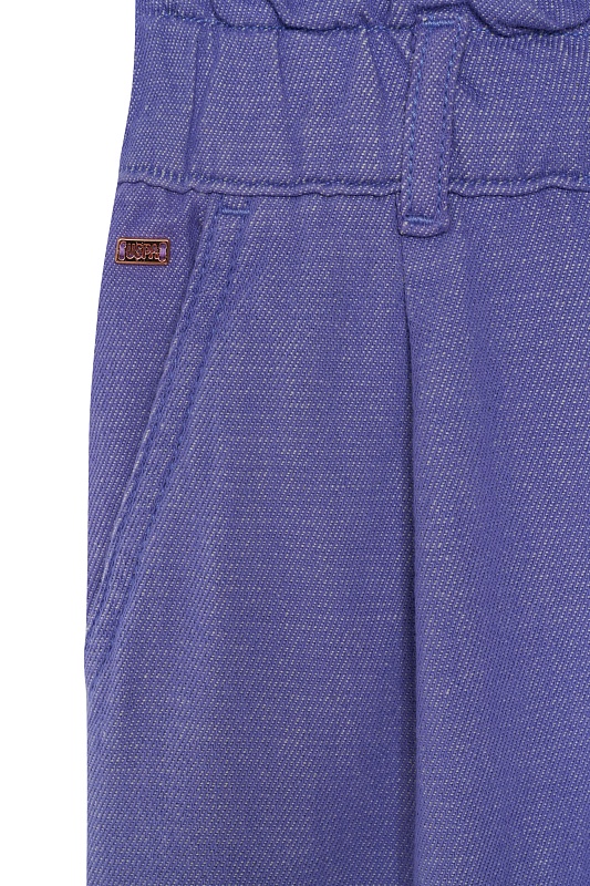 Джинсы на резинке зауженные для девочек - G084SZ0800MARLEKIDS23K-LILA Джинсы жен. детс. (VR034, 9_10)