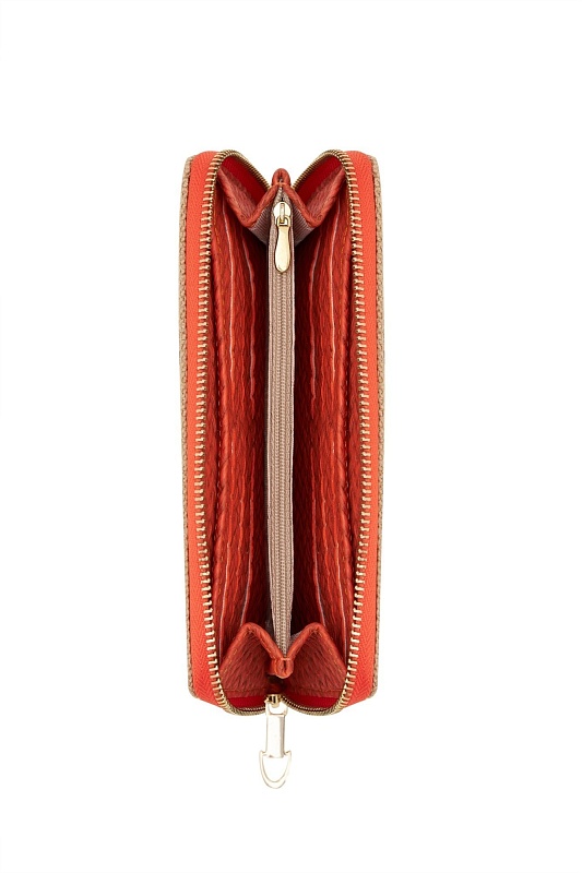 Кошелек  из джута на молнии - A082SZ0SR0Y24MUSSEDA Портмоне жен. (VR051)