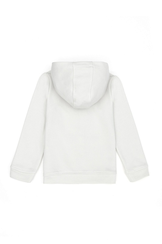 Толстовка из хлопка с нашивкой для девочек - G084SZ0820RW01-SK023 Толстовка жен. детс. (VR049, 3_4)