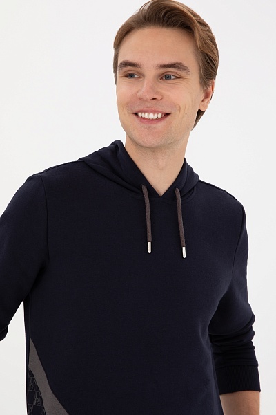 Худи с принтом - G081SZ0820E_SYLAS Толстовка муж. (VR033, S)