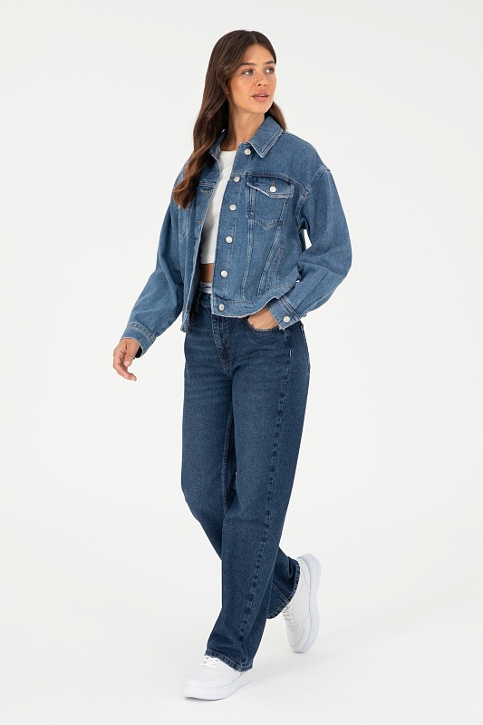 Куртка джинсовая - G082SZ0770PERKIS Куртка джинс. жен. (DN0022, 38)