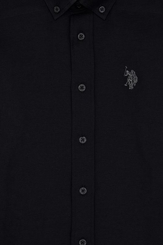 Рубашкаиз смесового хлопка для мальчиков - G083SZ0040E_METOKIDS25K Сорочка муж. детс. (VR046, 13_14)