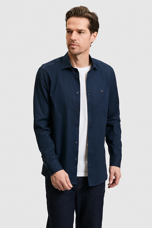 Рубашка из хлопка - G081SZ0040CEDROP026Y Сорочка муж. (VR033, M)