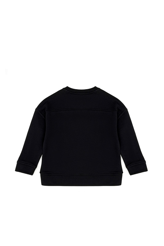 Свитшот с нашивкой для девочек - G084SZ0820CANBYKIDS23K-E Толстовка жен. детс. (VR046, 9_10)