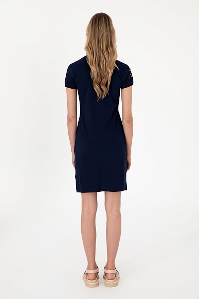 Платье-поло мини приталенное - G082SZ0750MTS02225_075 Платье жен. (VR033, 2XL)