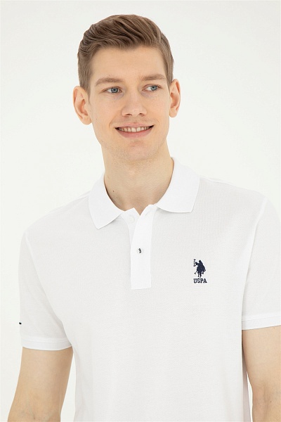 Футболка-поло базовая с логотипом - G081SZ0110TP04IY024 Футболка муж. (VR013, 4XL)