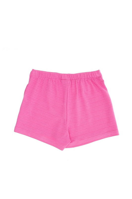 Шорты из вискозы с декоративными пуговицами для девочек - G084SZ0OS0PELKE Брюки спорт. жен. детс. (VR041, 3_4)