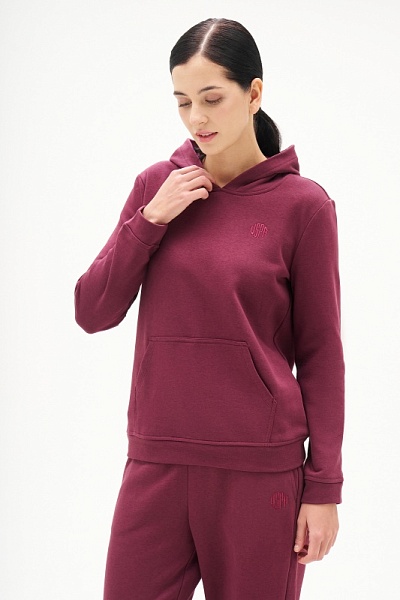 Худи с вышитым логотипом - G082SZ0820ART_FECZA_SK025 Толстовка жен. (VR177, XS)