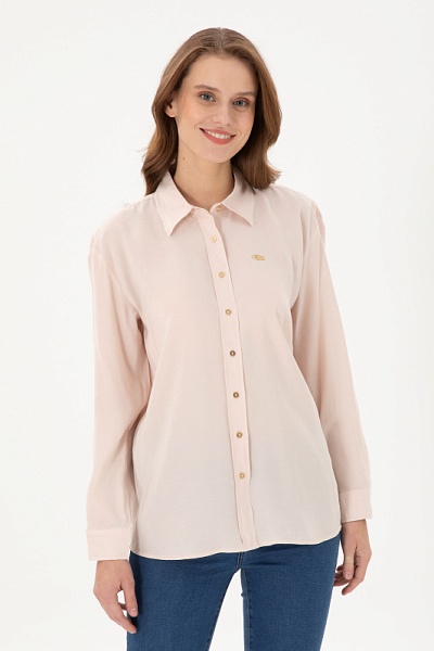 Рубашка классическая свободная - G082SZ0040VALDES Сорочка жен. (VR049, 36)