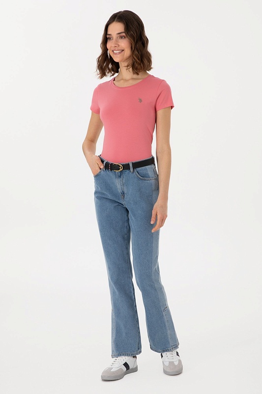 Футболка из хлопка с логотипом - G082SZ0110TO25 Футболка жен. (VR167, M)