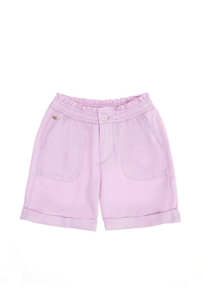 Шорты джинсовые на резинке для девочек - G084SZ0310AVAKIDS Бермуды жен. детс. (VR211, 4_5)