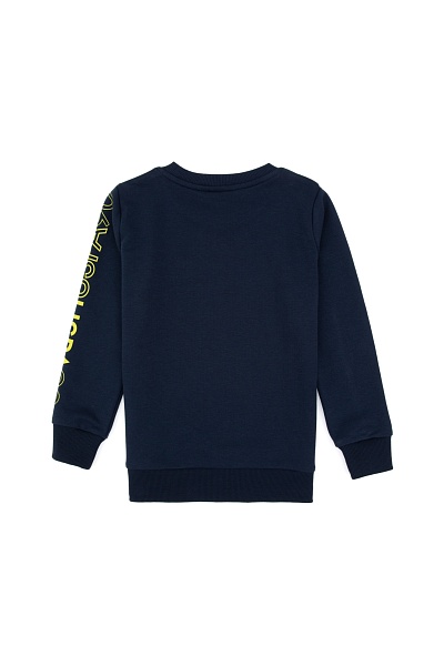 Свитшот и спортивные брюки хлопковые для мальчиков - G083SZ0HF0US2218 Костюм дом. муж. детс. (VR033, 4_5)