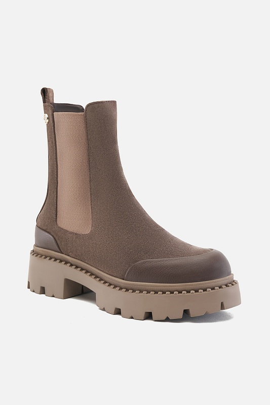 Челси из натуральной кожи на массивной подошве - S082SZ0330K24MERNA Обувь жен. (VR052, 36)