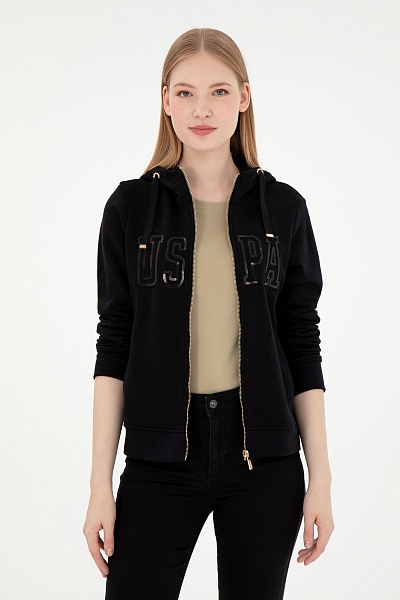 Толстовка на молнии с капюшоном - G082SZ0820SW0125 Толстовка жен. (VR046, XL)