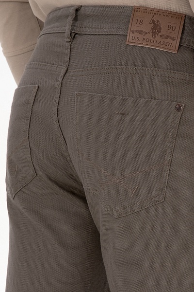 Брюки текстурированные прямые - G081SZ0780MICALEX25K_REG Брюки муж. (VR052, 32, 33)