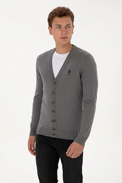 Кардиган на пуговицах из хлопка - G081SZ0TH0E_HENRICO25K Кардиган муж. (VR086, XS)